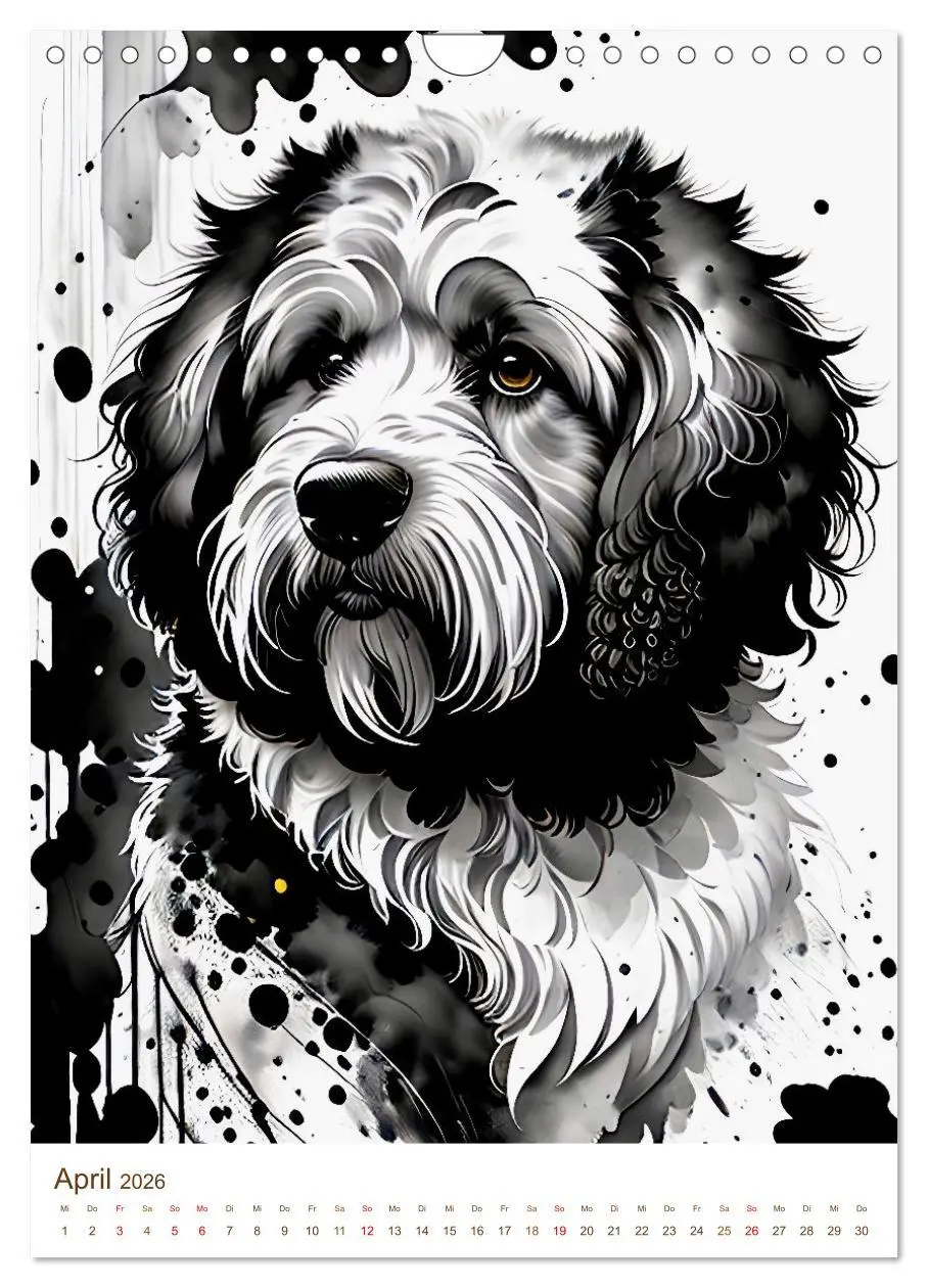 Bild: 9783457293317 | Der Labradoodle (Wandkalender 2026 DIN A4 hoch), CALVENDO...