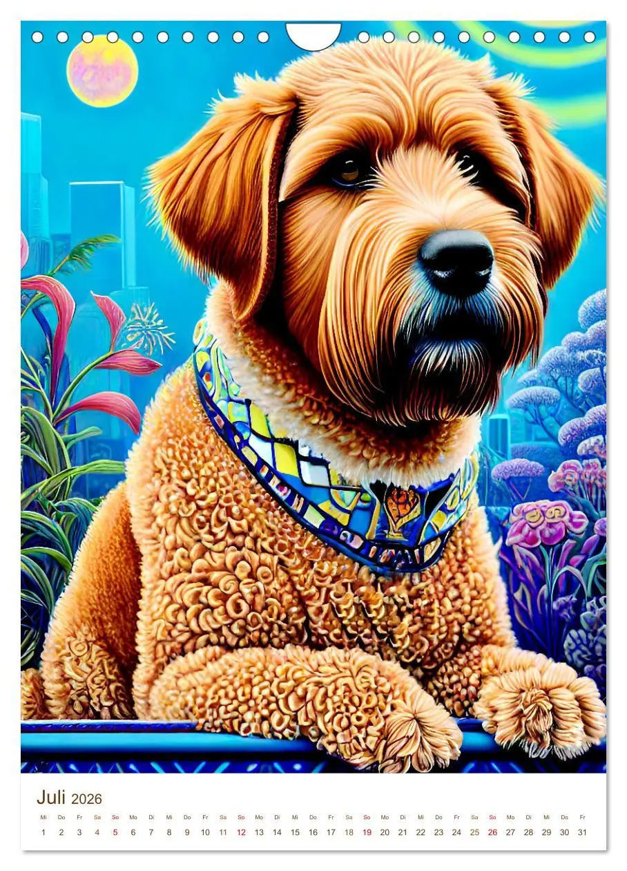 Bild: 9783457293317 | Der Labradoodle (Wandkalender 2026 DIN A4 hoch), CALVENDO...