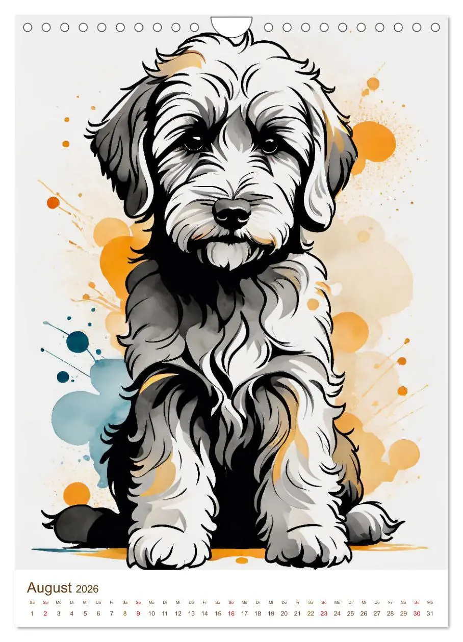 Bild: 9783457293317 | Der Labradoodle (Wandkalender 2026 DIN A4 hoch), CALVENDO...