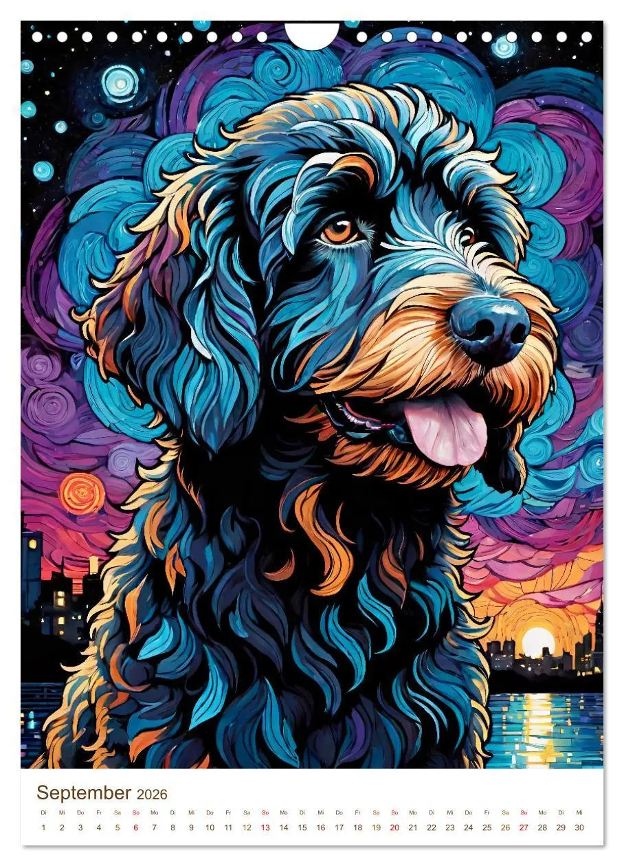 Bild: 9783457293317 | Der Labradoodle (Wandkalender 2026 DIN A4 hoch), CALVENDO...