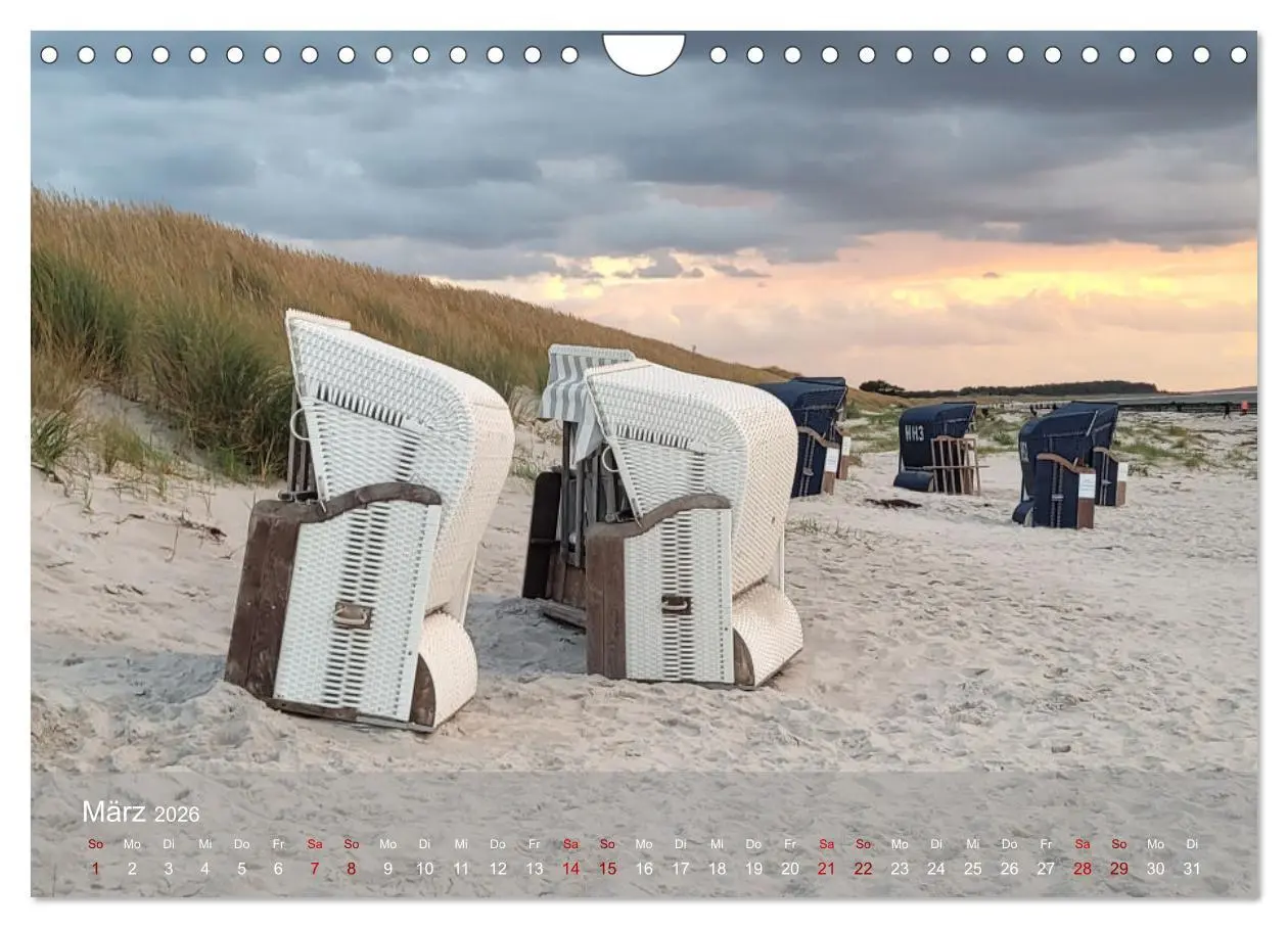 Bild: 9783457363317 | Inseelfeeling - Hiddensee (Wandkalender 2026 DIN A4 quer), CALVENDO...
