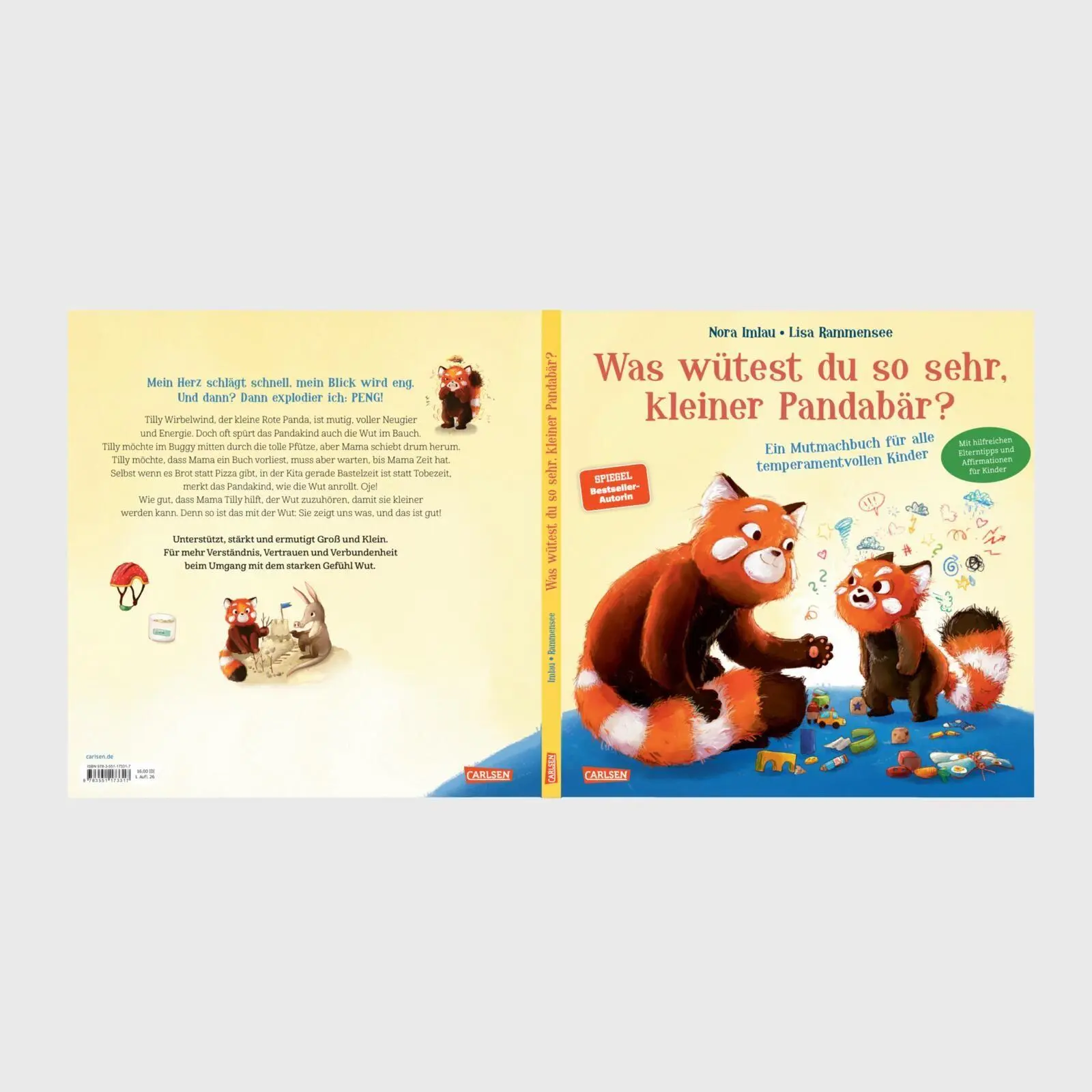 Bild: 9783551173317 | Was wütest du so sehr, kleiner Pandabär? | Nora Imlau | Buch | 40 S.