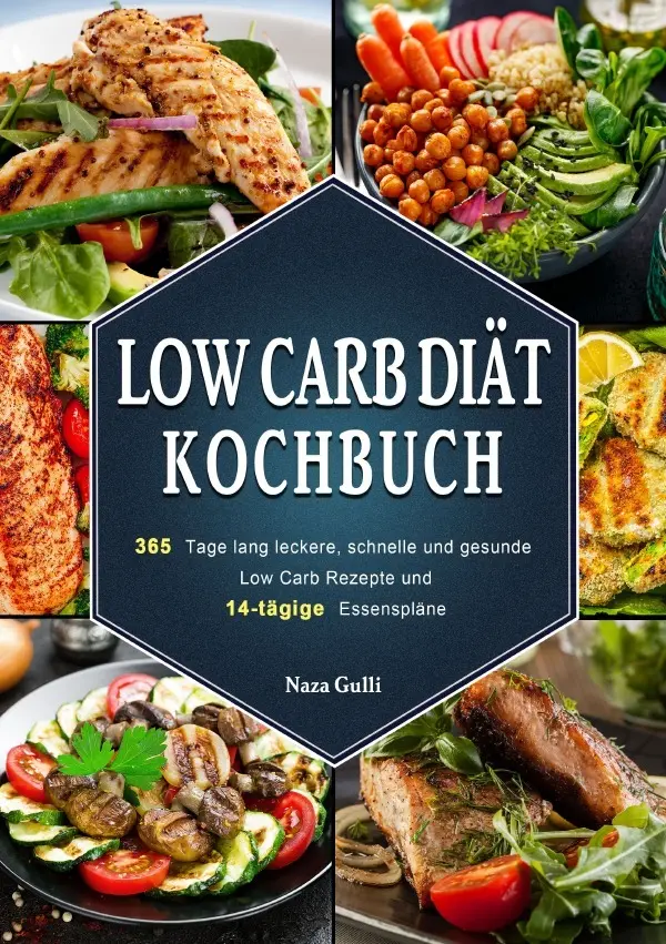 Cover: 9783565033317 | Low Carb Diät Kochbuch | Naza Gulli | Taschenbuch | 120 S. | Deutsch