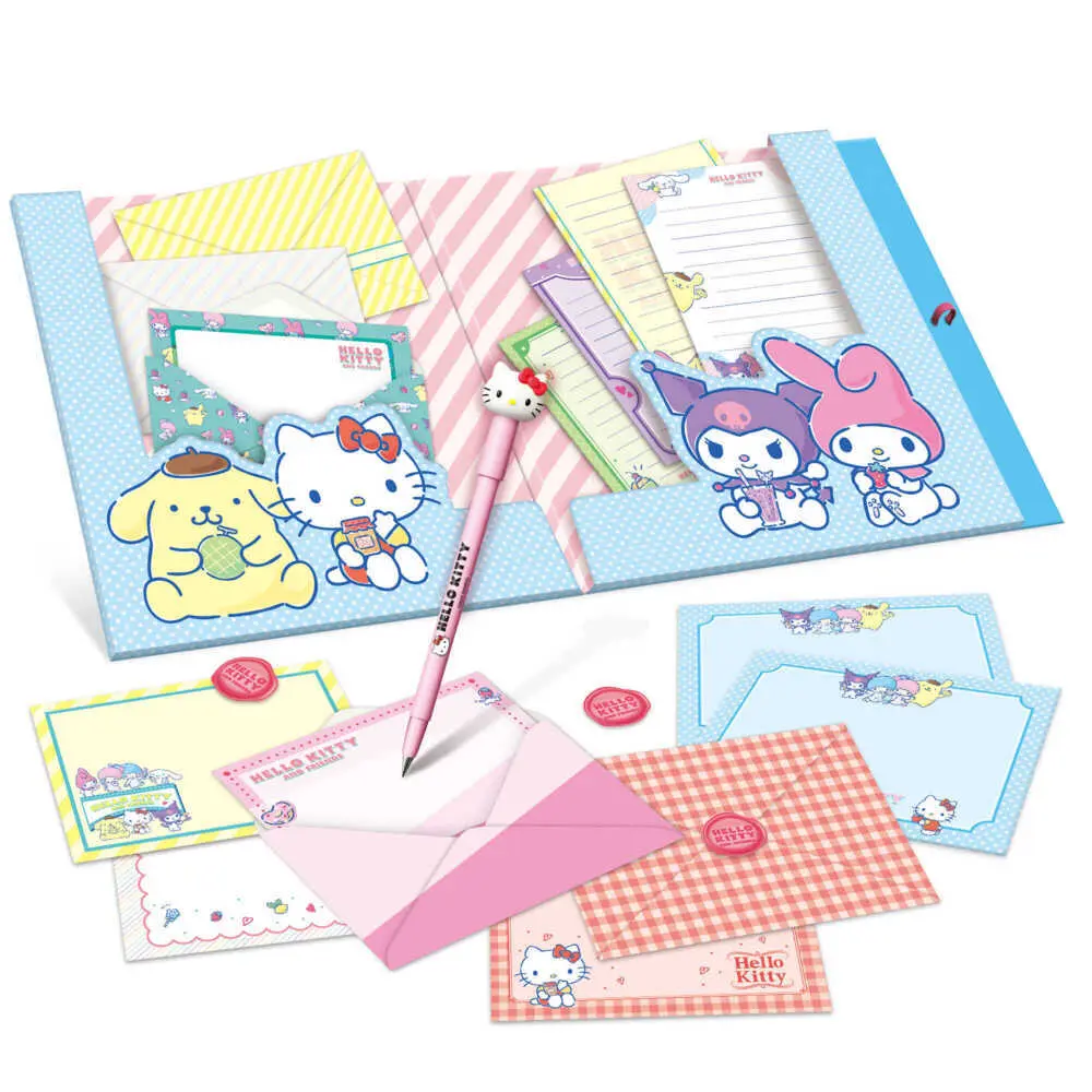 Bild: 9788833513317 | Hello Kitty And Friends Diy Briefe Schreiben Kit In Display 8 | Buch