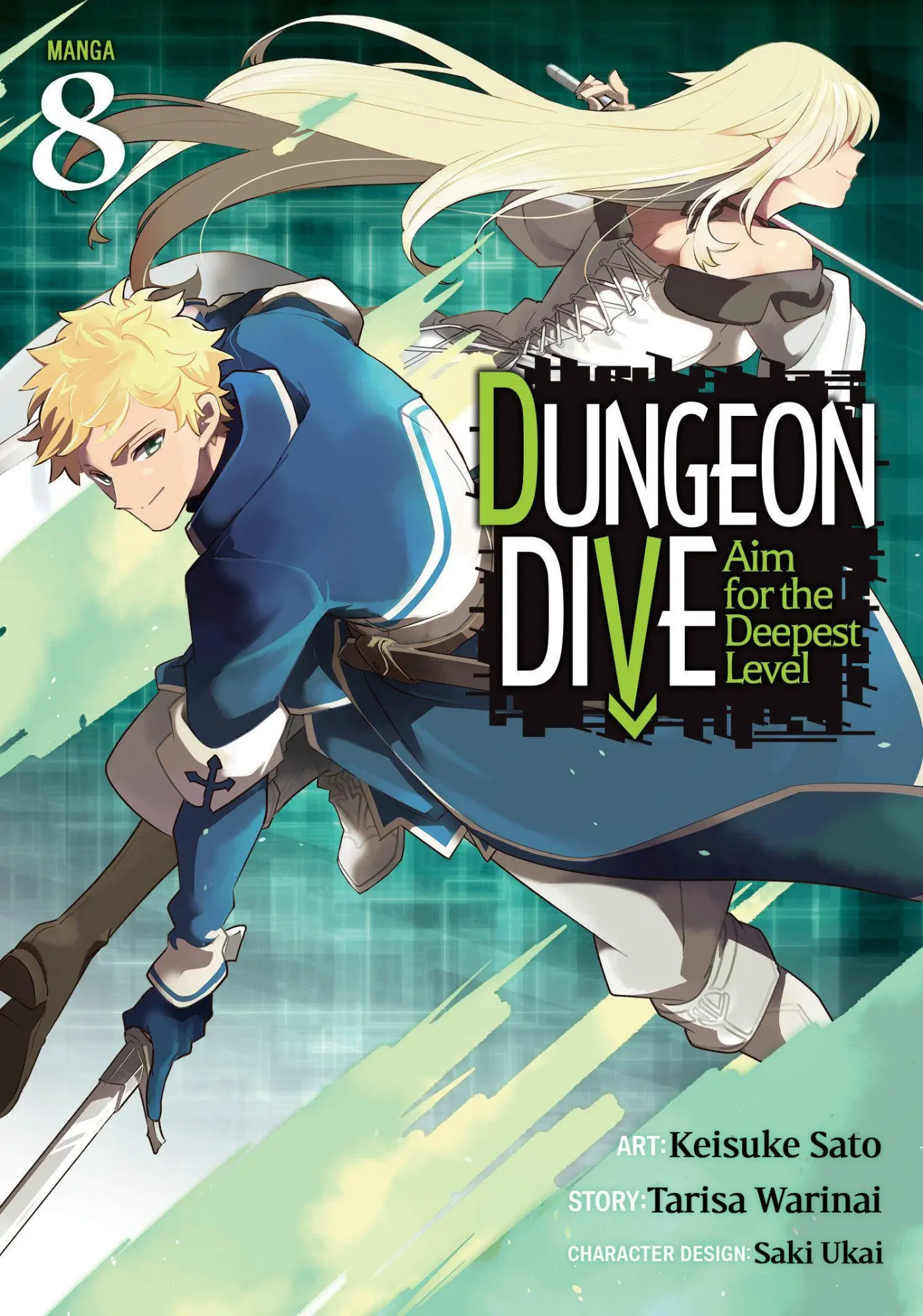 Cover: 9798897653317 | Dungeon Dive: Aim for the Deepest Level (Manga) Vol. 8 | Warinai