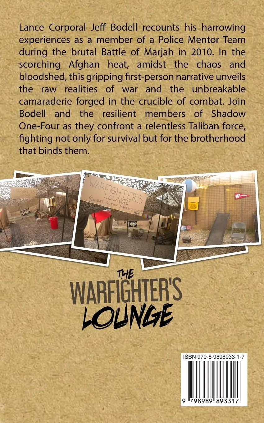 Rückseite: 9798989893317 | The Warfighter's Lounge | Jeff Bodell | Taschenbuch | Englisch | 2024