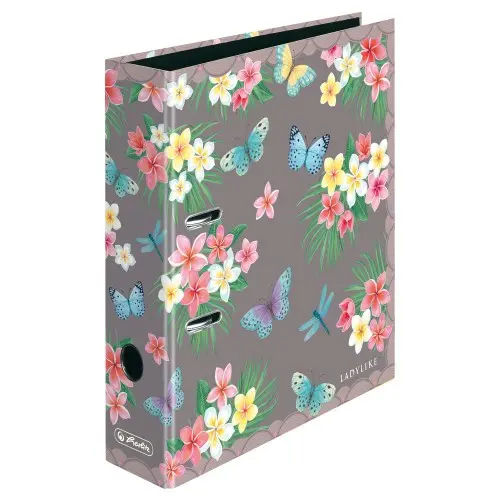Cover: 4008110363417 | Herlitz Ordner maX.file A4 8cm Ladylike Butterflies | 50044061 | 2023