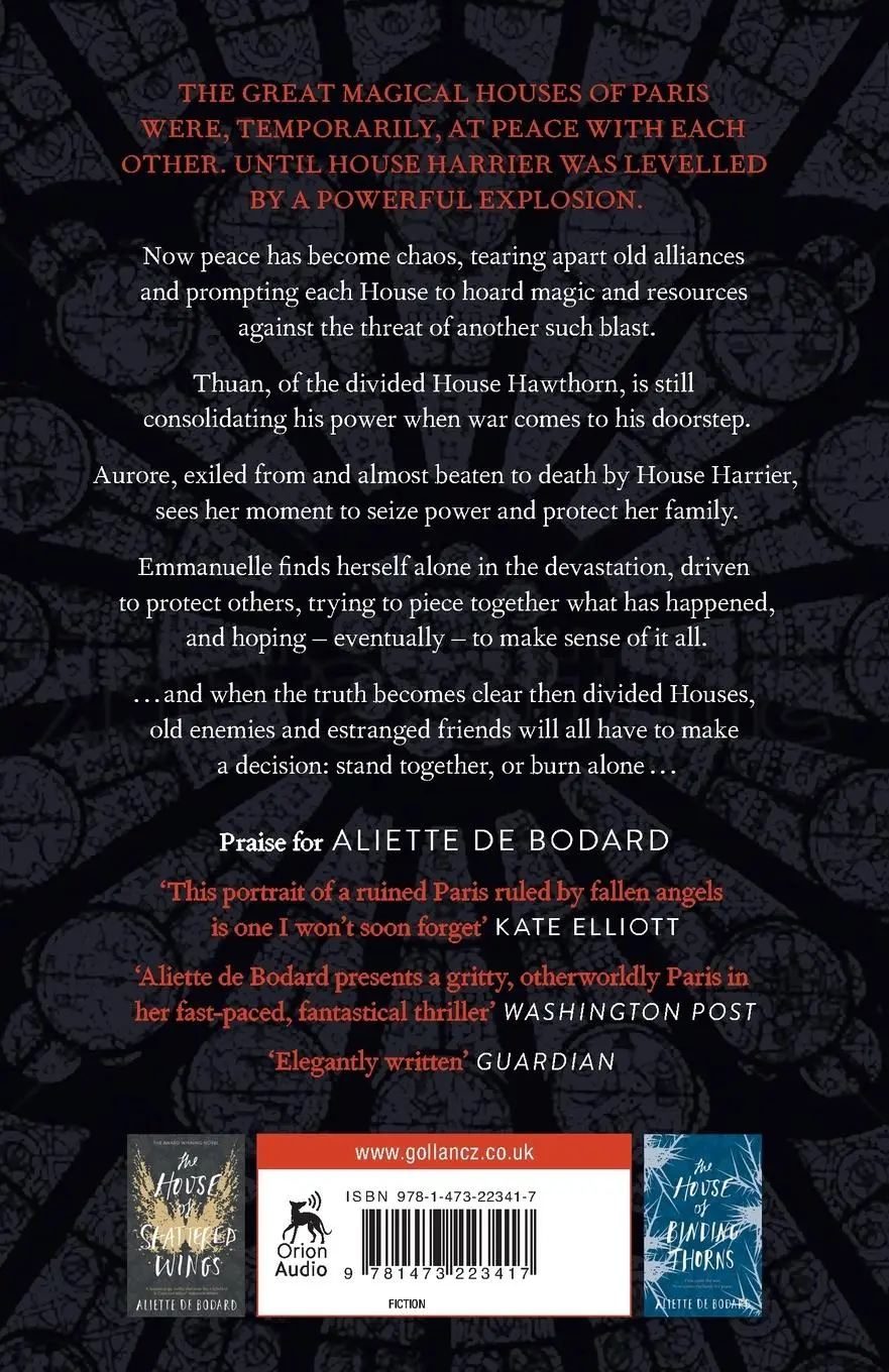 Rückseite: 9781473223417 | The House of Sundering Flames | Aliette De Bodard | Taschenbuch | 2020