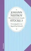 Cover: 9783216303417 | Sämtliche Werke | Band 3: Stücke | Johann Nestroy | Buch | 320 S.
