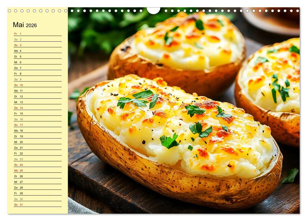 Bild: 9783457353417 | Herzhafte Kartoffeln. Leckeres aus der Super-Knolle (Wandkalender...