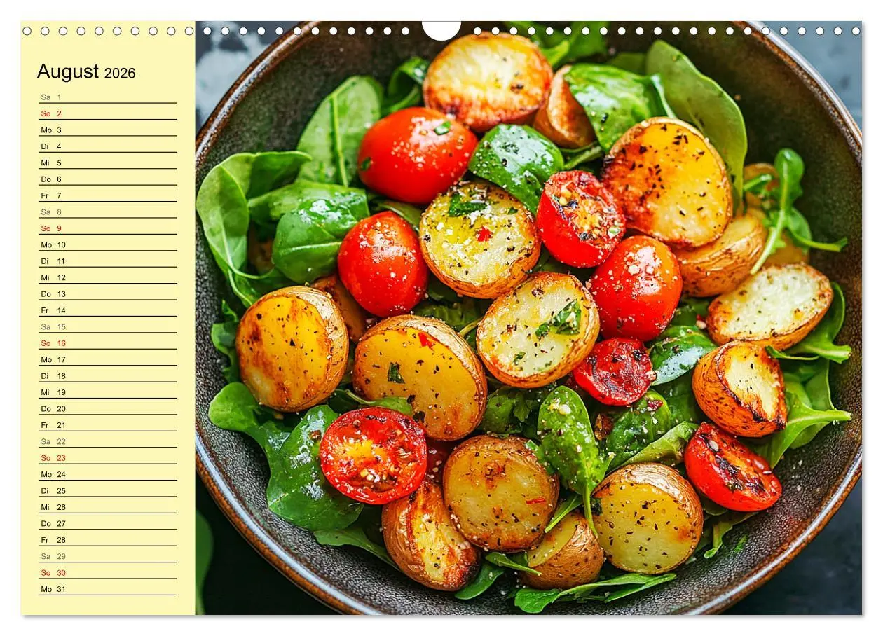 Bild: 9783457353417 | Herzhafte Kartoffeln. Leckeres aus der Super-Knolle (Wandkalender...