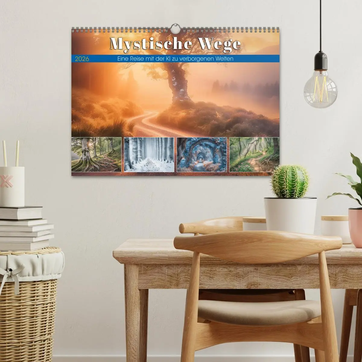 Bild: 9783457423417 | Mystische Wege (Wandkalender 2026 DIN A3 quer), CALVENDO...