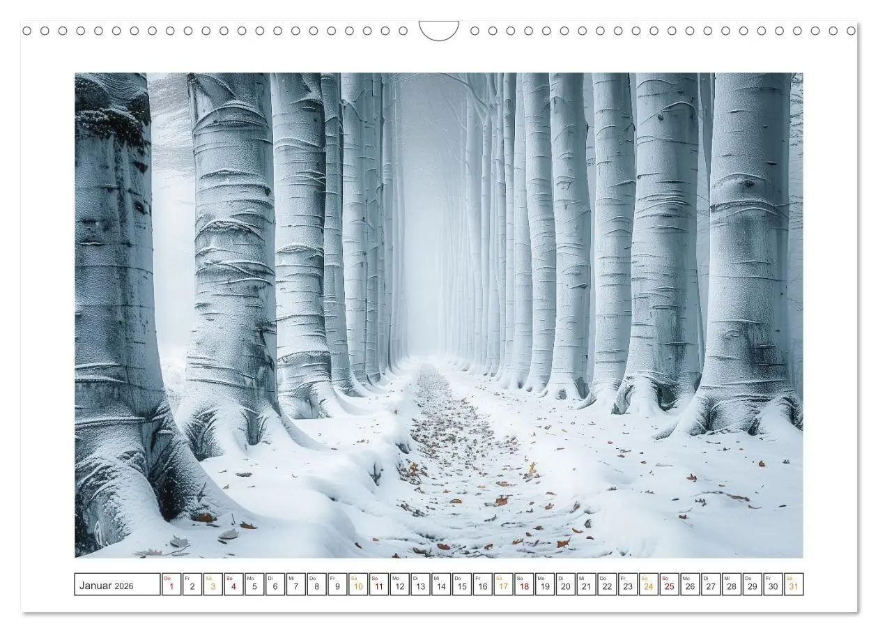 Bild: 9783457423417 | Mystische Wege (Wandkalender 2026 DIN A3 quer), CALVENDO...