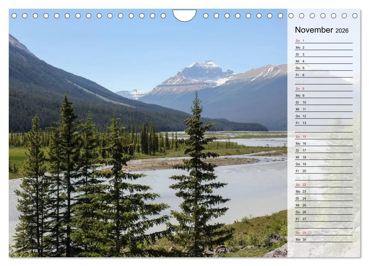 Bild: 9783457973417 | Rocky Mountains 2026 (Wandkalender 2026 DIN A4 quer), CALVENDO...