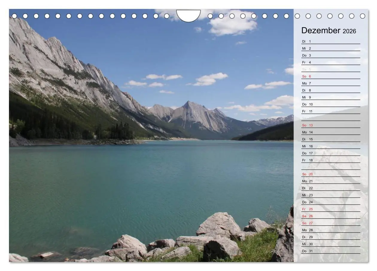 Bild: 9783457973417 | Rocky Mountains 2026 (Wandkalender 2026 DIN A4 quer), CALVENDO...