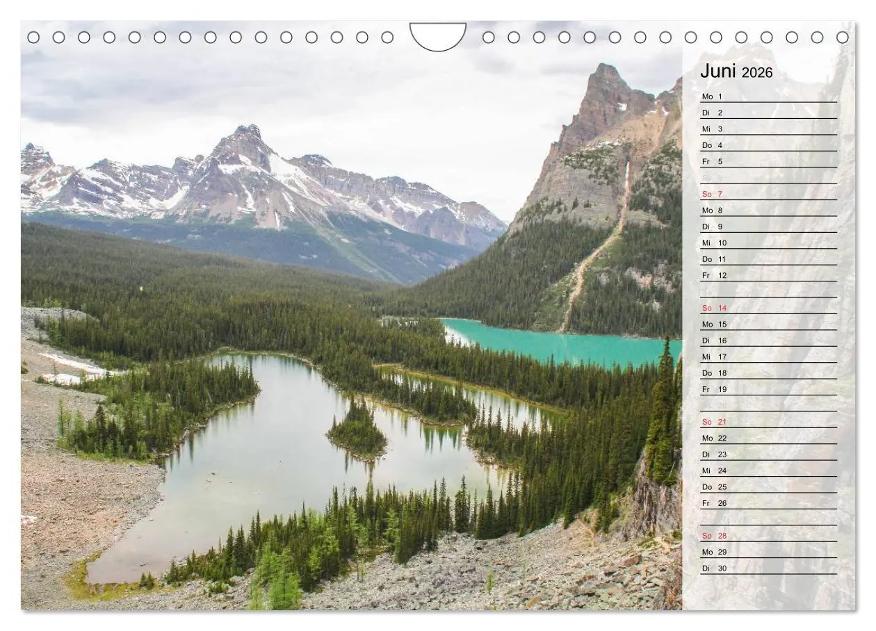 Bild: 9783457973417 | Rocky Mountains 2026 (Wandkalender 2026 DIN A4 quer), CALVENDO...
