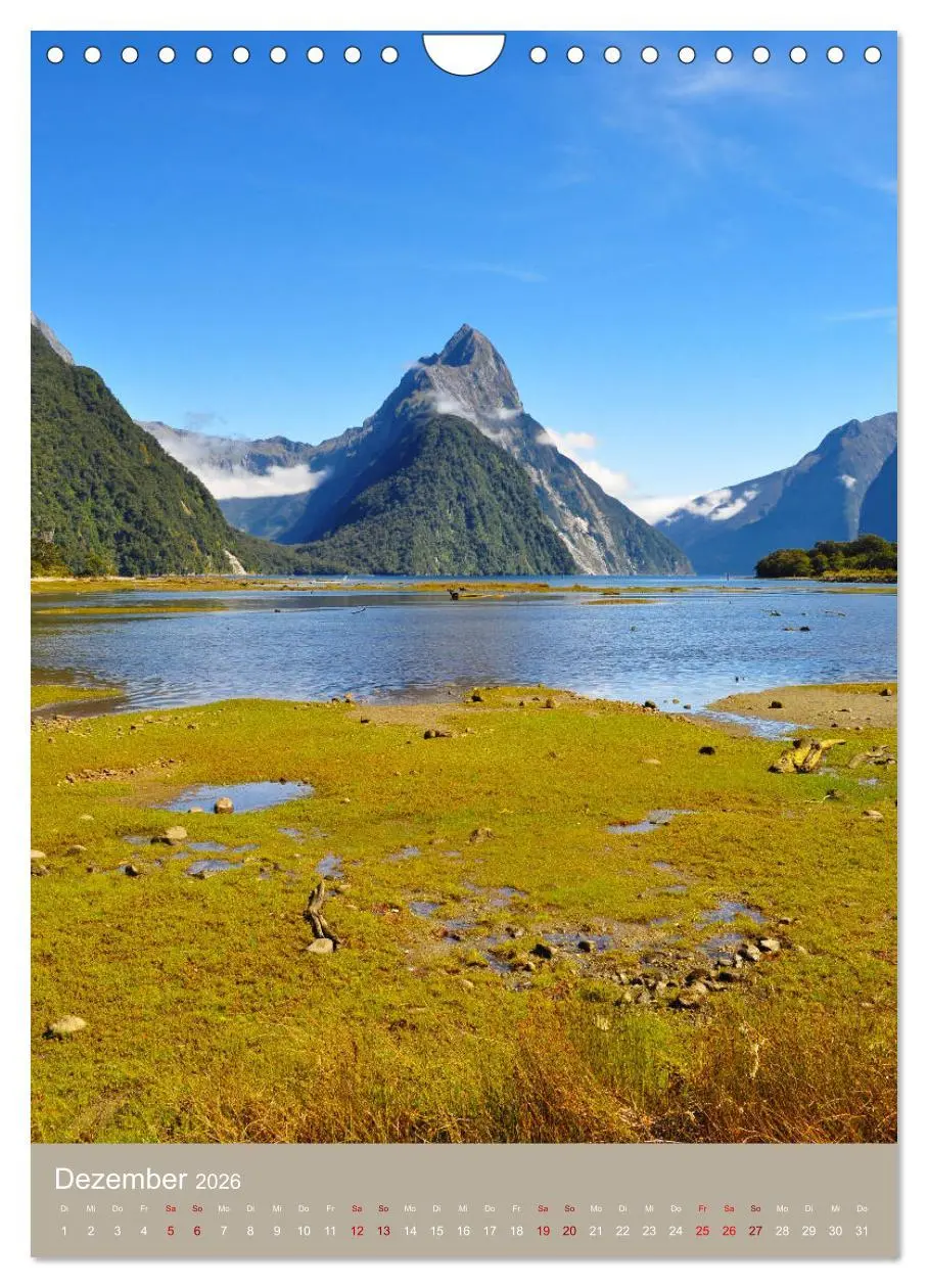 Bild: 9783516373417 | Erleben Sie mit mir das beeindruckende Neuseeland (Wandkalender...