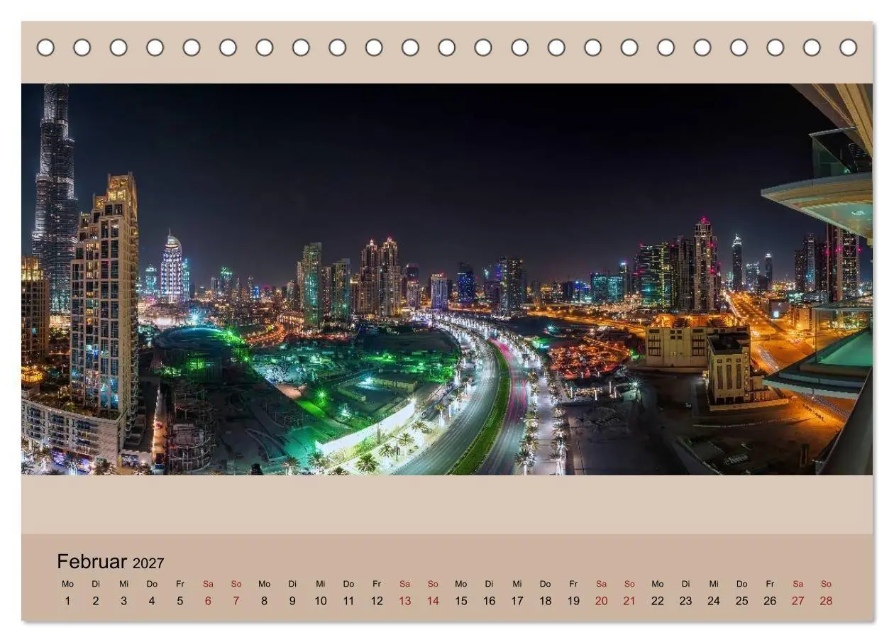 Bild: 9783569913417 | Impressions of Dubai 2027 (Tischkalender 2027 DIN A5 quer),...