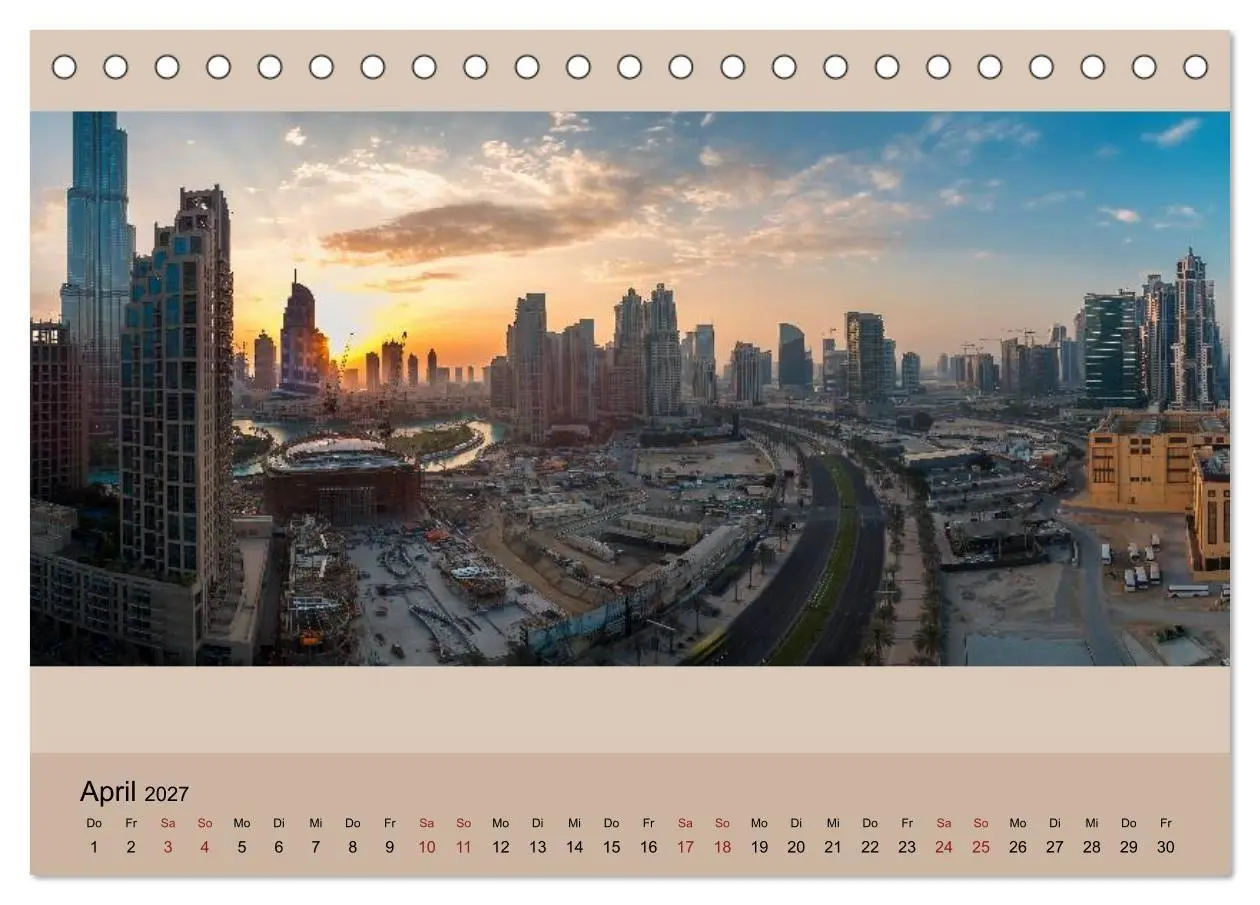 Bild: 9783569913417 | Impressions of Dubai 2027 (Tischkalender 2027 DIN A5 quer),...