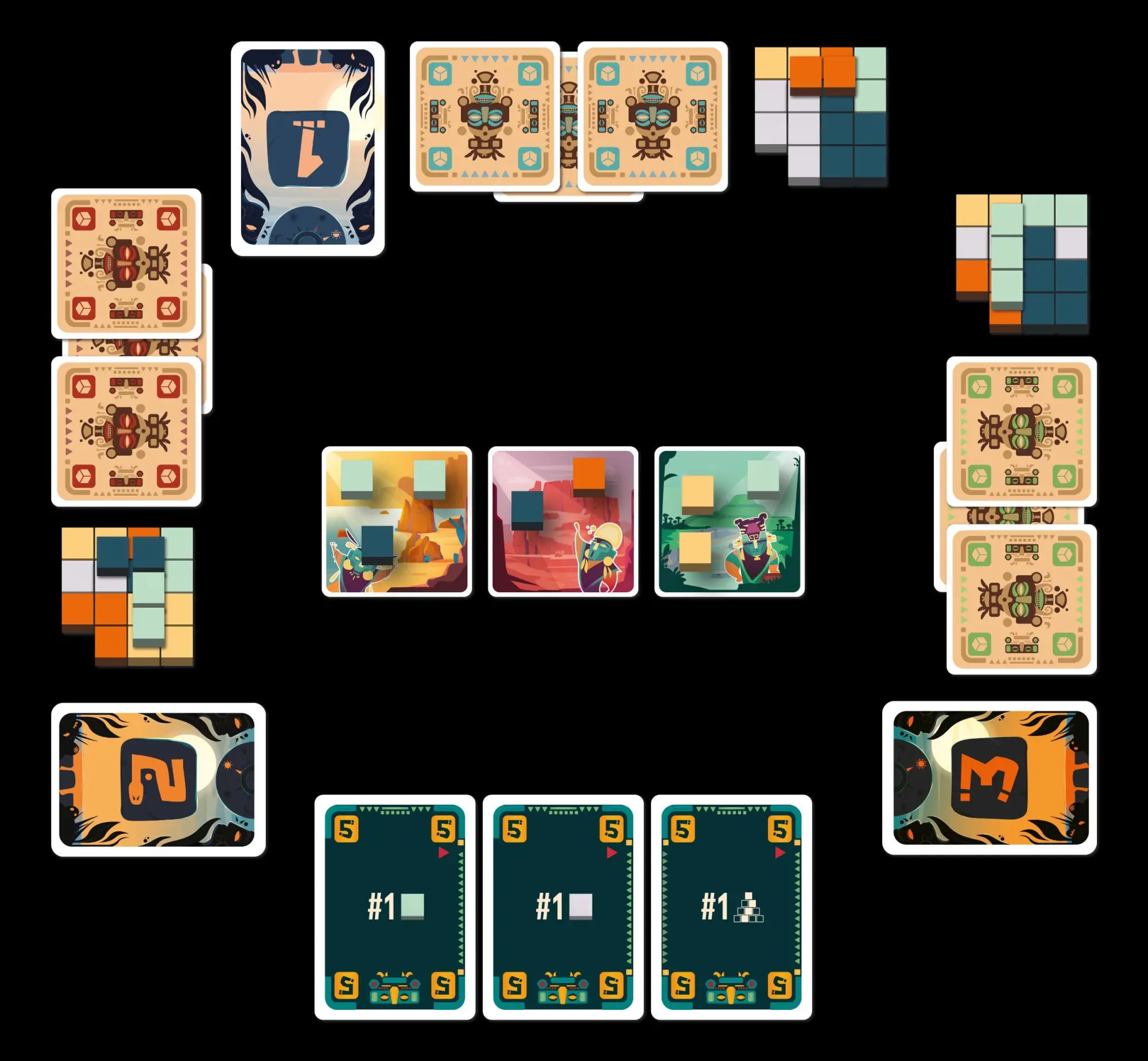 Bild: 7640139533517 | Yaxha | Baptiste Vaiana | Spiel | Deutsch | 2024 | Helvetiq