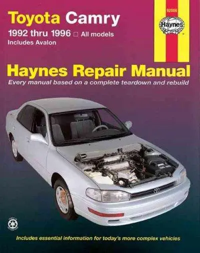 Cover: 9781563923517 | Toyota Camry &amp; Avalon (92 - 96) | Haynes Publishing | Taschenbuch
