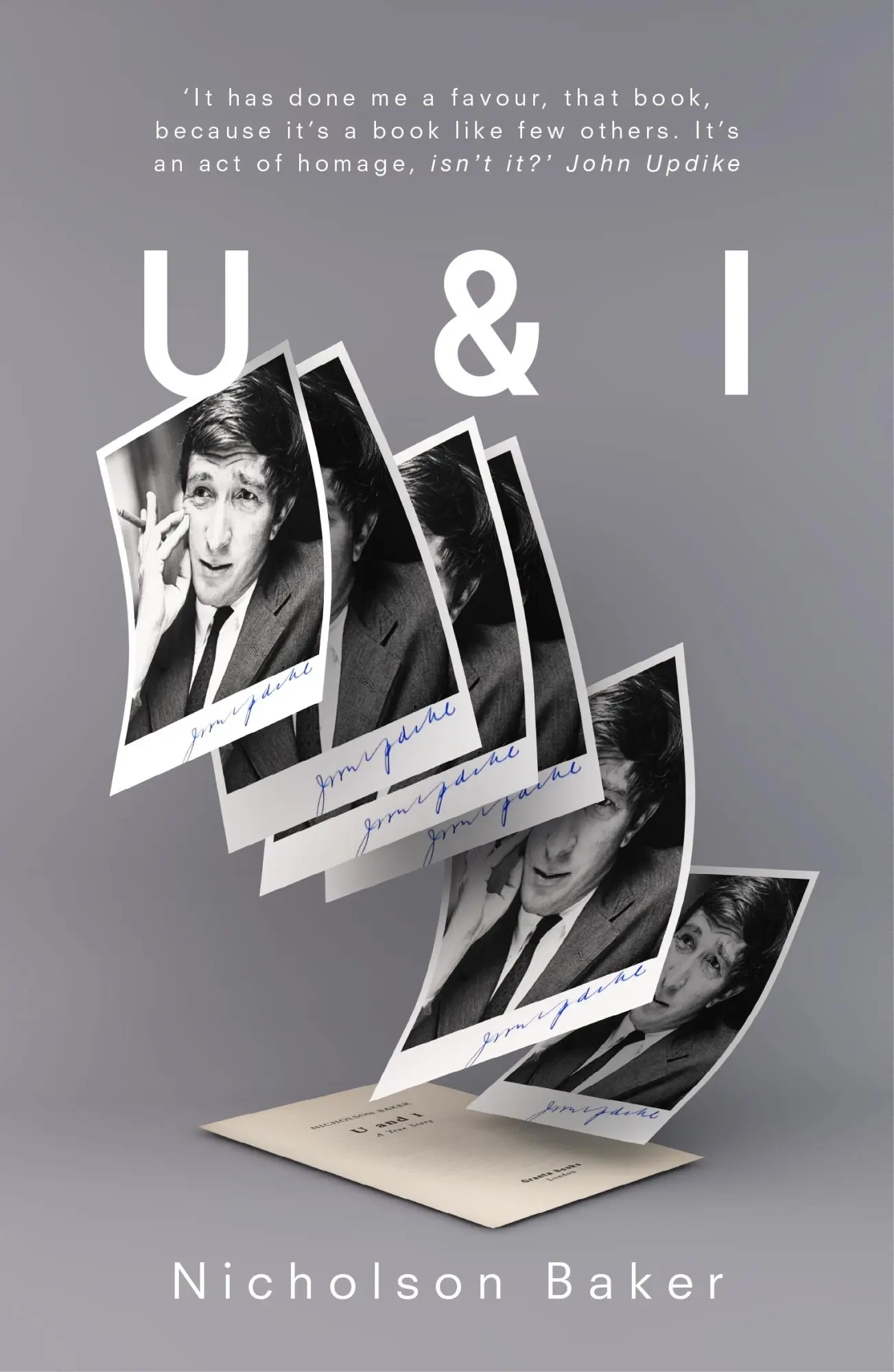 Cover: 9781847083517 | U AND I | A True Story | Nicholson Baker | Taschenbuch | Englisch
