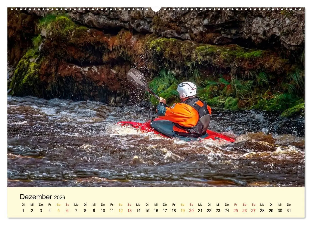 Bild: 9783457413517 | Kajak Abenteuer (hochwertiger Premium Wandkalender 2026 DIN A2...
