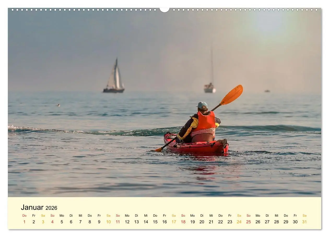 Bild: 9783457413517 | Kajak Abenteuer (hochwertiger Premium Wandkalender 2026 DIN A2...
