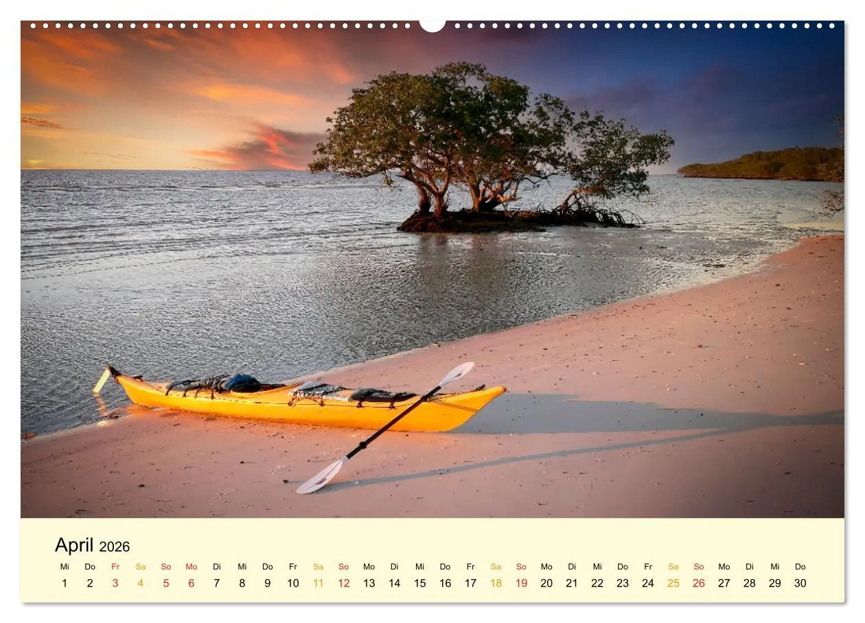 Bild: 9783457413517 | Kajak Abenteuer (hochwertiger Premium Wandkalender 2026 DIN A2...