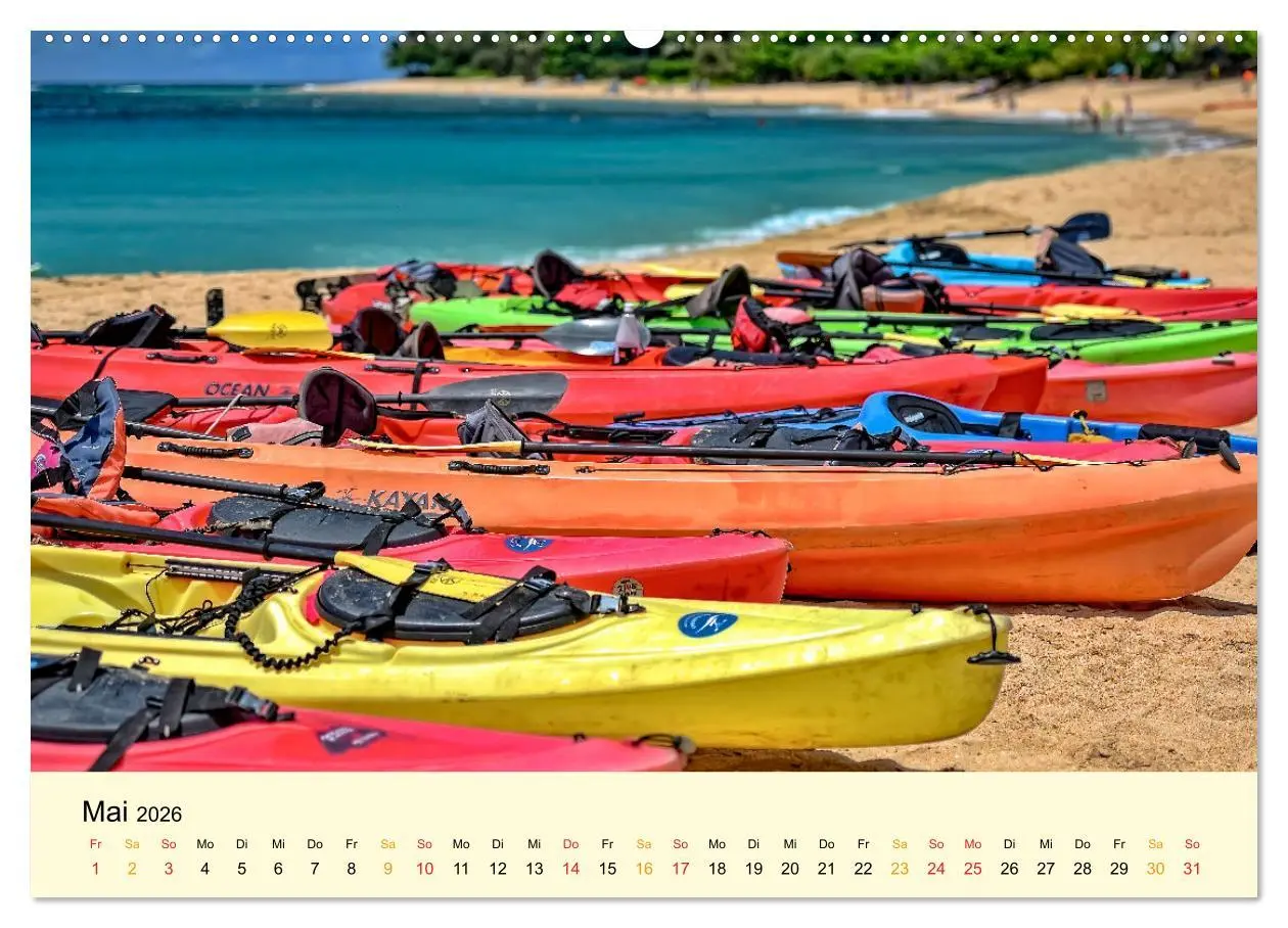 Bild: 9783457413517 | Kajak Abenteuer (hochwertiger Premium Wandkalender 2026 DIN A2...