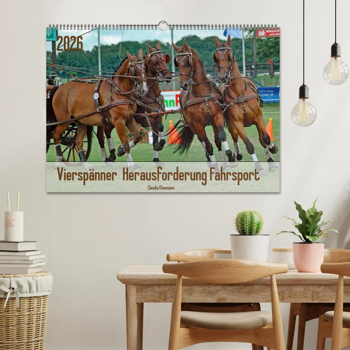 Bild: 9783457583517 | Vierspänner Herausforderung Fahrsport (Wandkalender 2026 DIN A2...
