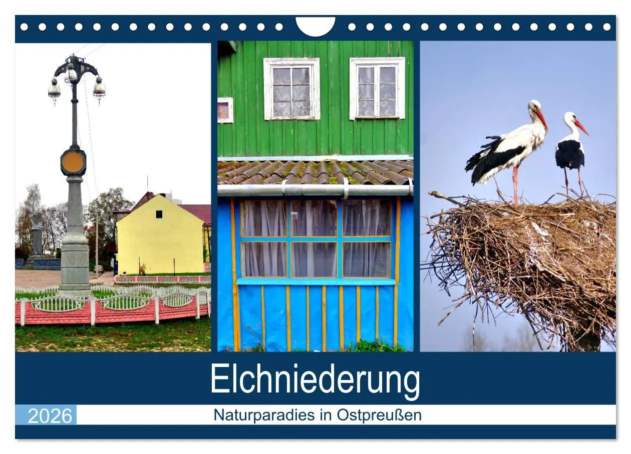 Cover: 9783457893517 | Elchniederung - Naturparadies in Ostpreußen (Wandkalender 2026 DIN...