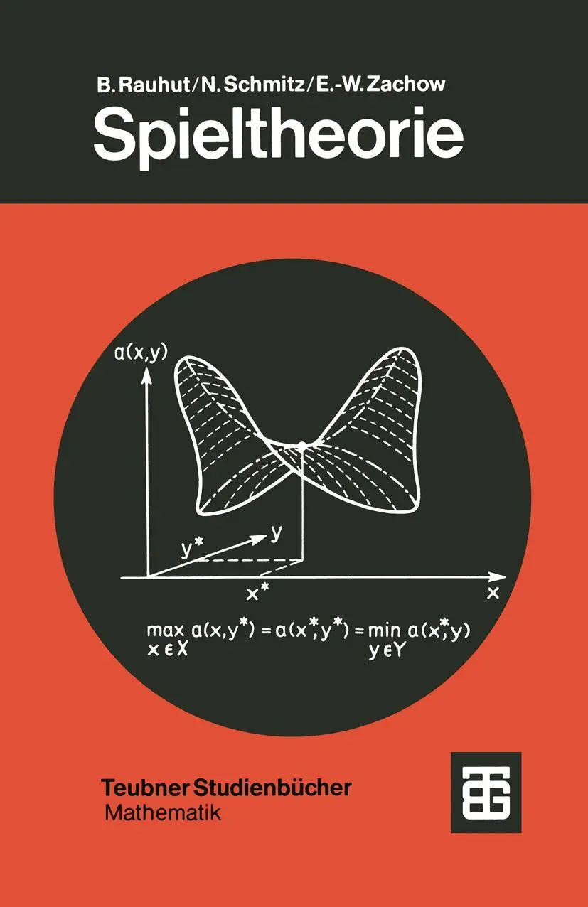 Cover: 9783519023517 | Spieltheorie | Burkhard Rauhut (u. a.) | Taschenbuch | 401 S. | 1979