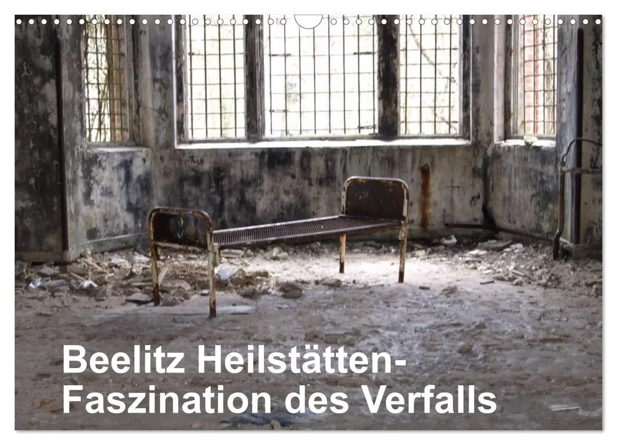 Cover: 9783594103517 | Beelitz Heilstätten-Faszination des Verfalls (Wandkalender 2027 DIN...