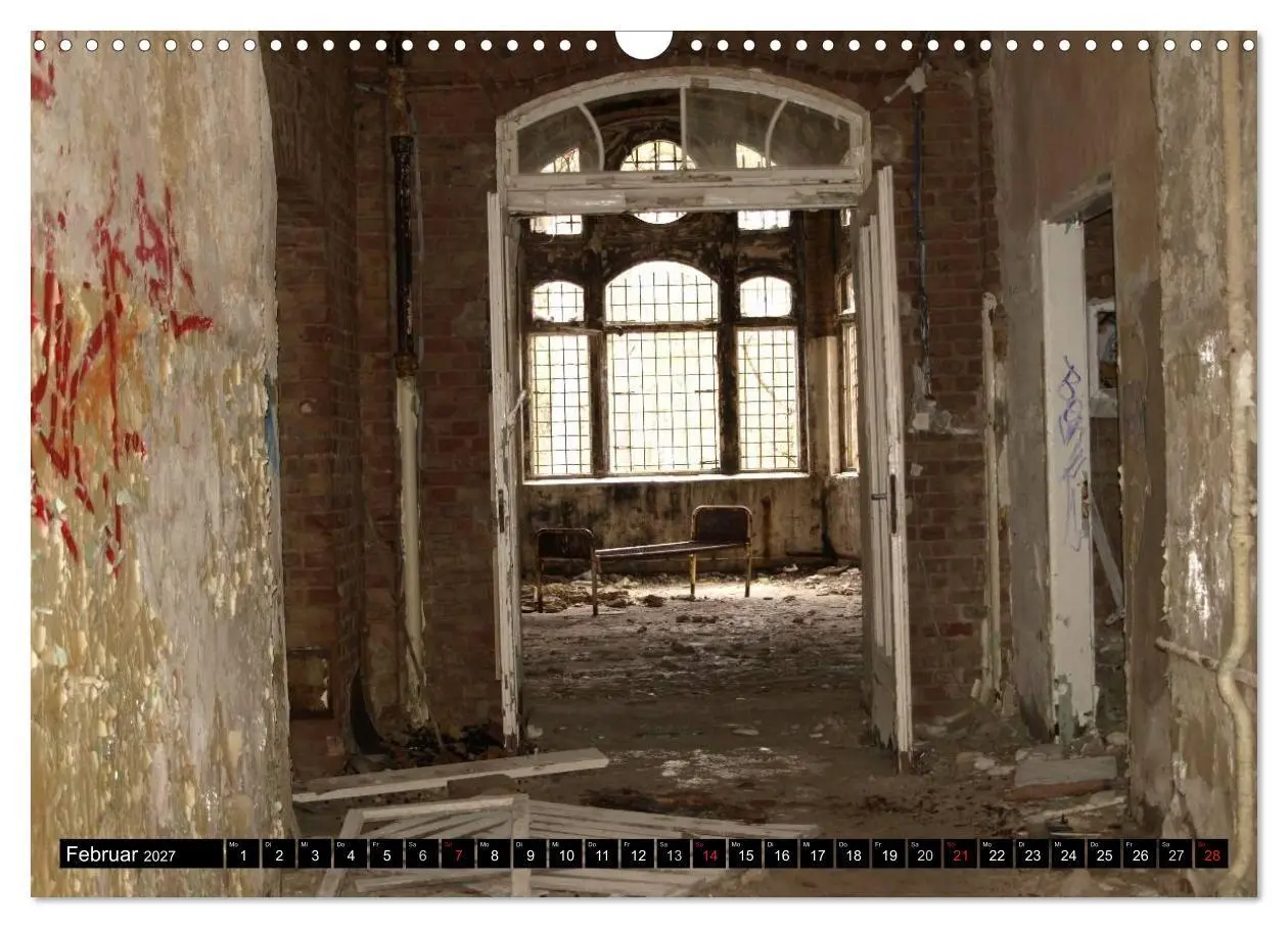 Bild: 9783594103517 | Beelitz Heilstätten-Faszination des Verfalls (Wandkalender 2027 DIN...