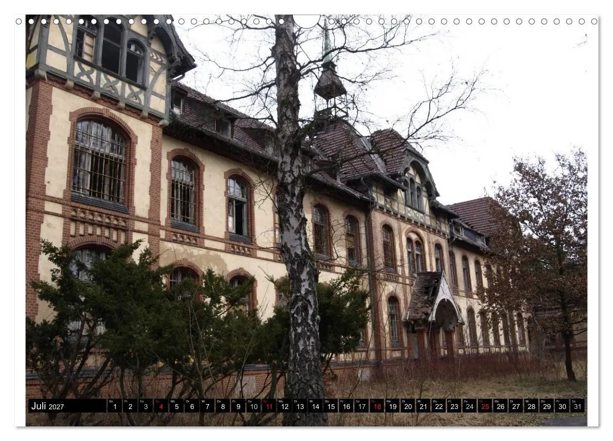 Bild: 9783594103517 | Beelitz Heilstätten-Faszination des Verfalls (Wandkalender 2027 DIN...