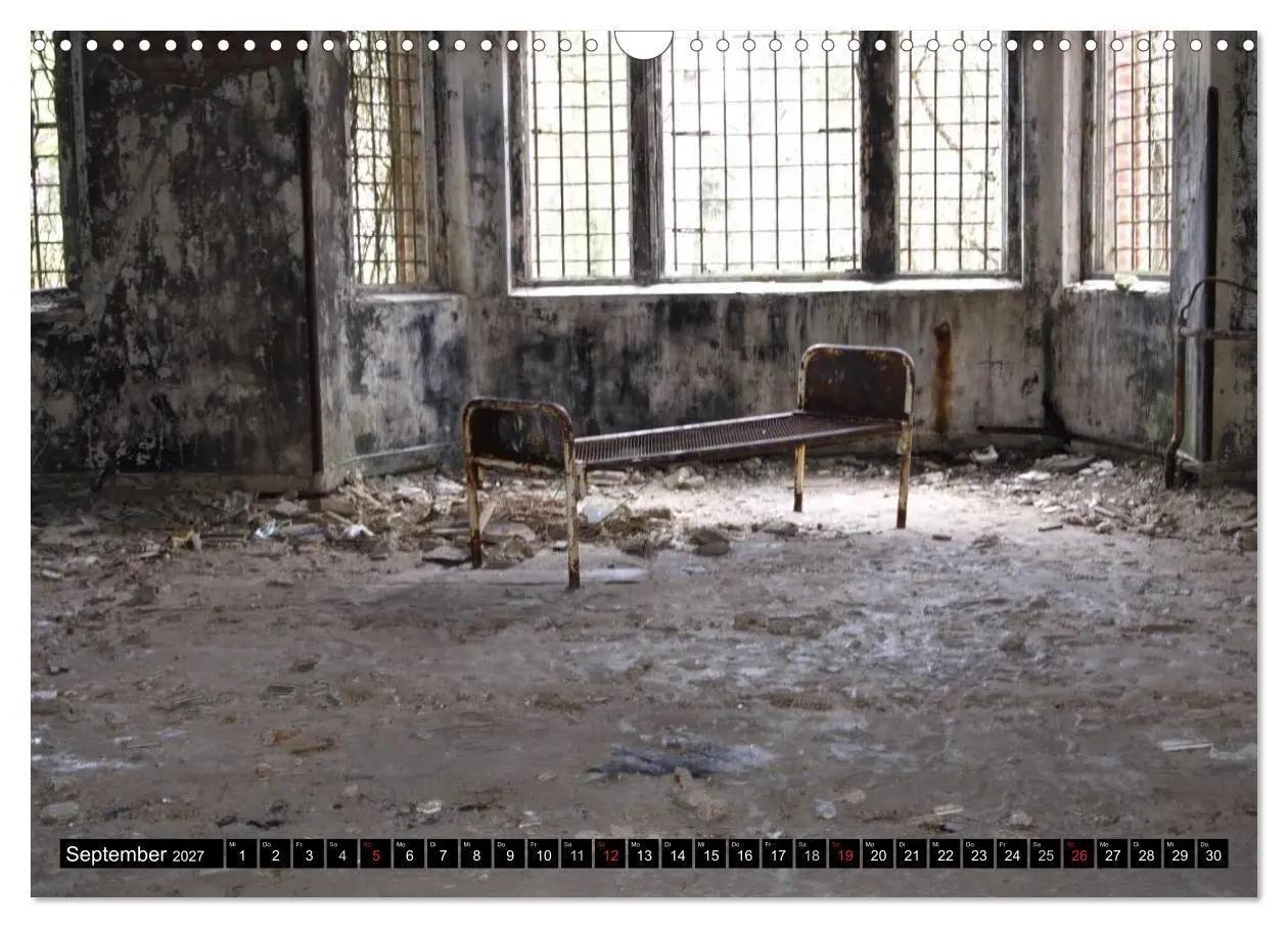 Bild: 9783594103517 | Beelitz Heilstätten-Faszination des Verfalls (Wandkalender 2027 DIN...