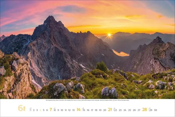 Bild: 9783731883517 | Berge 2026 | Verlag Korsch | Kalender | Spiralbindung | 14 S. | 2026