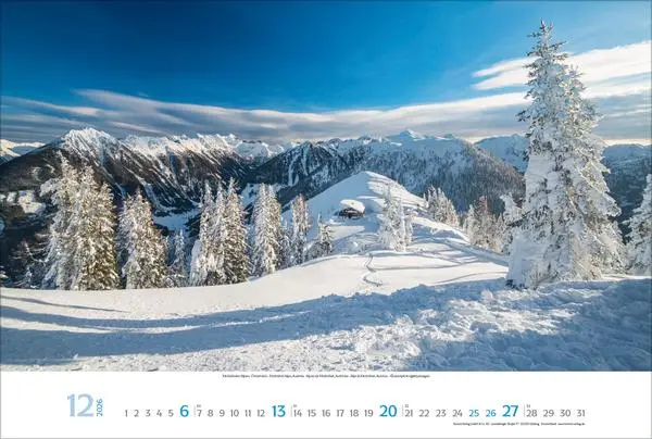 Bild: 9783731883517 | Berge 2026 | Verlag Korsch | Kalender | Spiralbindung | 14 S. | 2026