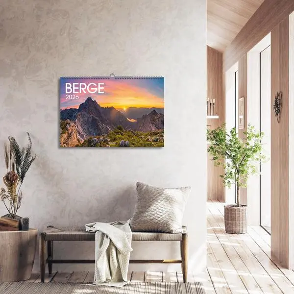 Bild: 9783731883517 | Berge 2026 | Verlag Korsch | Kalender | Spiralbindung | 14 S. | 2026