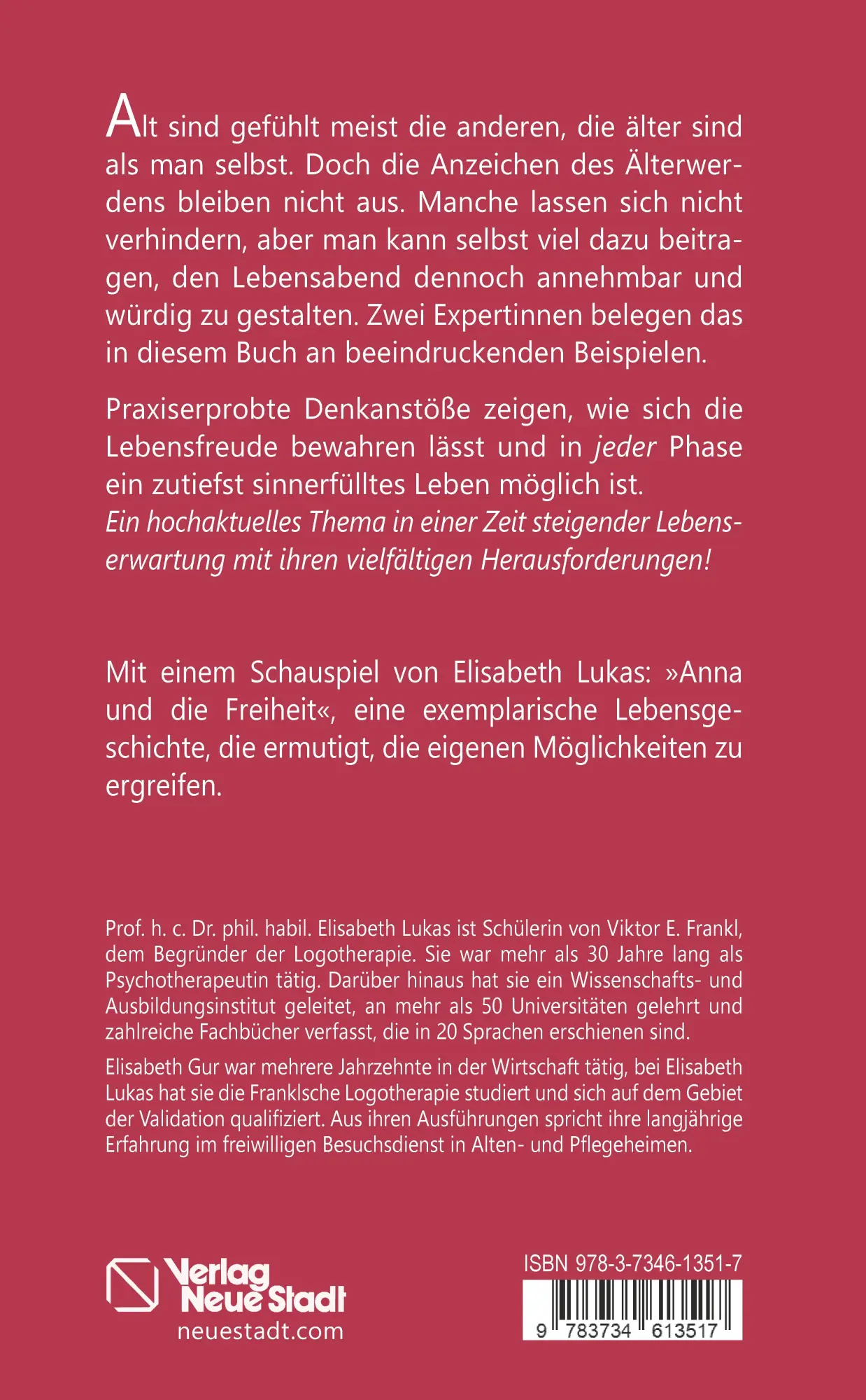 Rückseite: 9783734613517 | Trotzdem Ja zum Altsein sagen | Die Lebensfreude bewahren | Buch