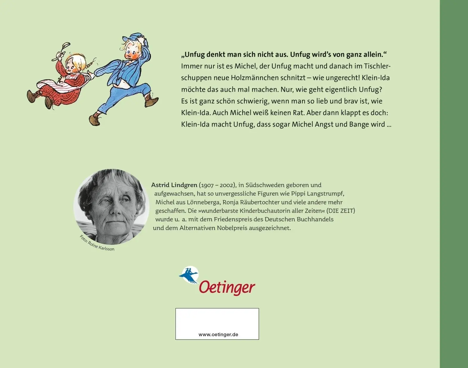 Rückseite: 9783751203517 | Als Klein-Ida auch mal Unfug machen wollte | Astrid Lindgren | Buch