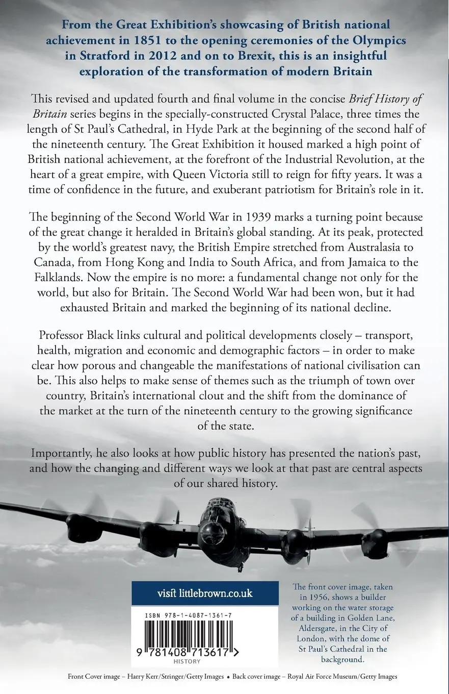 Rückseite: 9781408713617 | A Brief History of Britain 1851-2021 | From World Power to ? | Black
