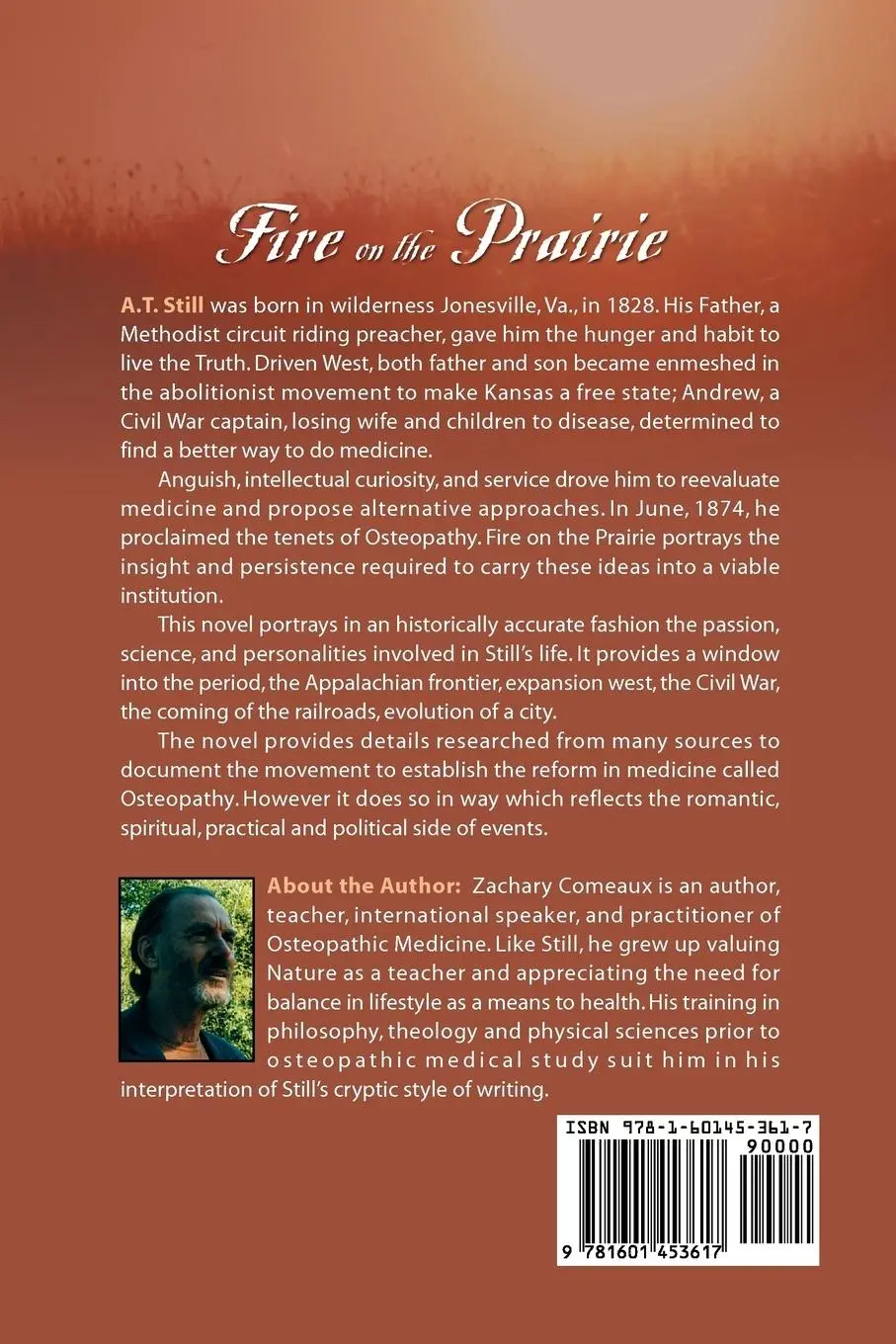 Rückseite: 9781601453617 | Fire on the Prairie | Zachary Comeaux | Taschenbuch | Englisch | 2007