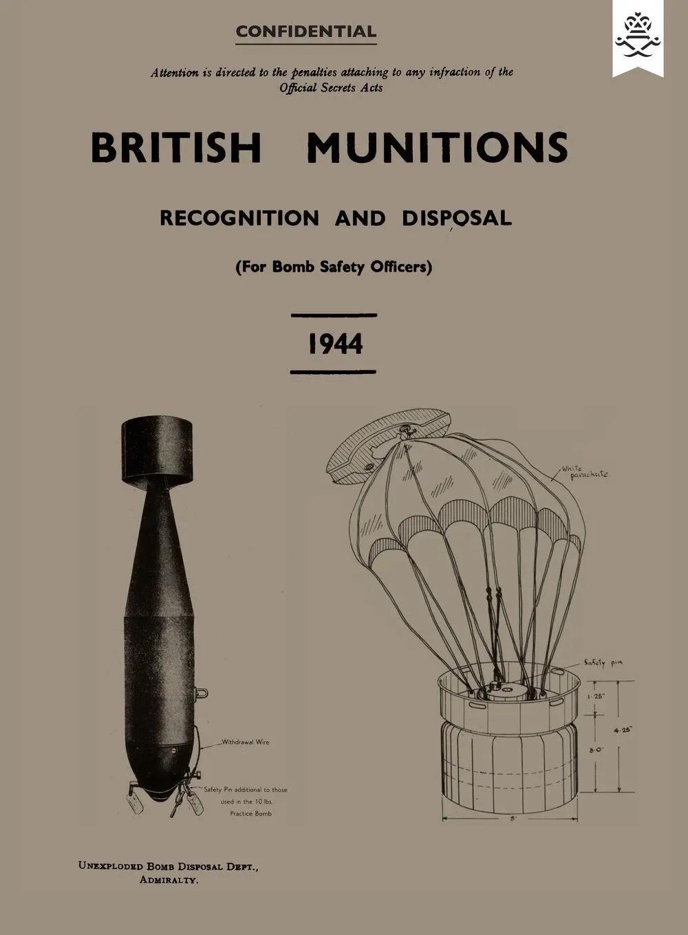 Cover: 9781783313617 | BRITISH MUNITIONS 1944 | Admiralty | Taschenbuch | Englisch | 2018