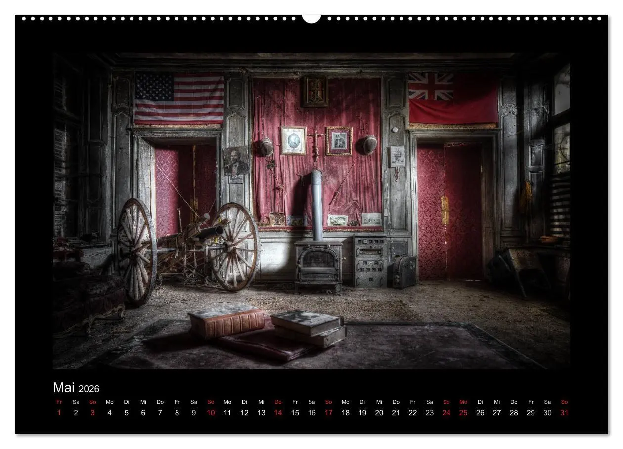Bild: 9783457953617 | Lost Places - verlassene Orte vergangener Glanz (Wandkalender 2026...