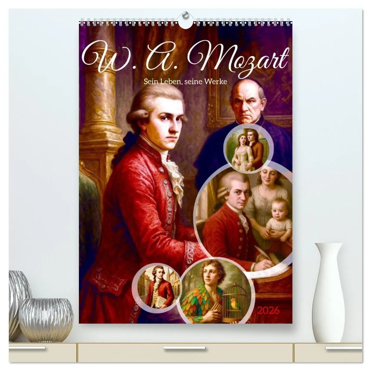 Cover: 9783516663617 | Wolfgang Amadeus Mozart. Sein Leben, seine Werke (hochwertiger...