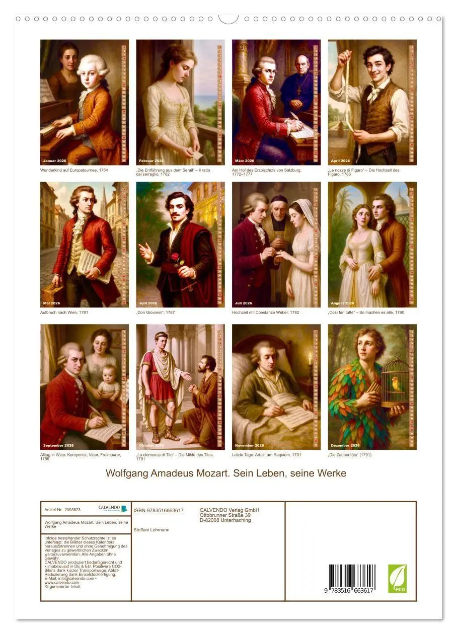 Bild: 9783516663617 | Wolfgang Amadeus Mozart. Sein Leben, seine Werke (hochwertiger...