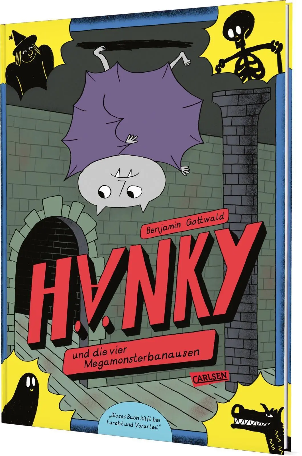 Cover: 9783551523617 | Hänky und die vier Megamonsterbanausen | Benjamin Gottwald | Buch