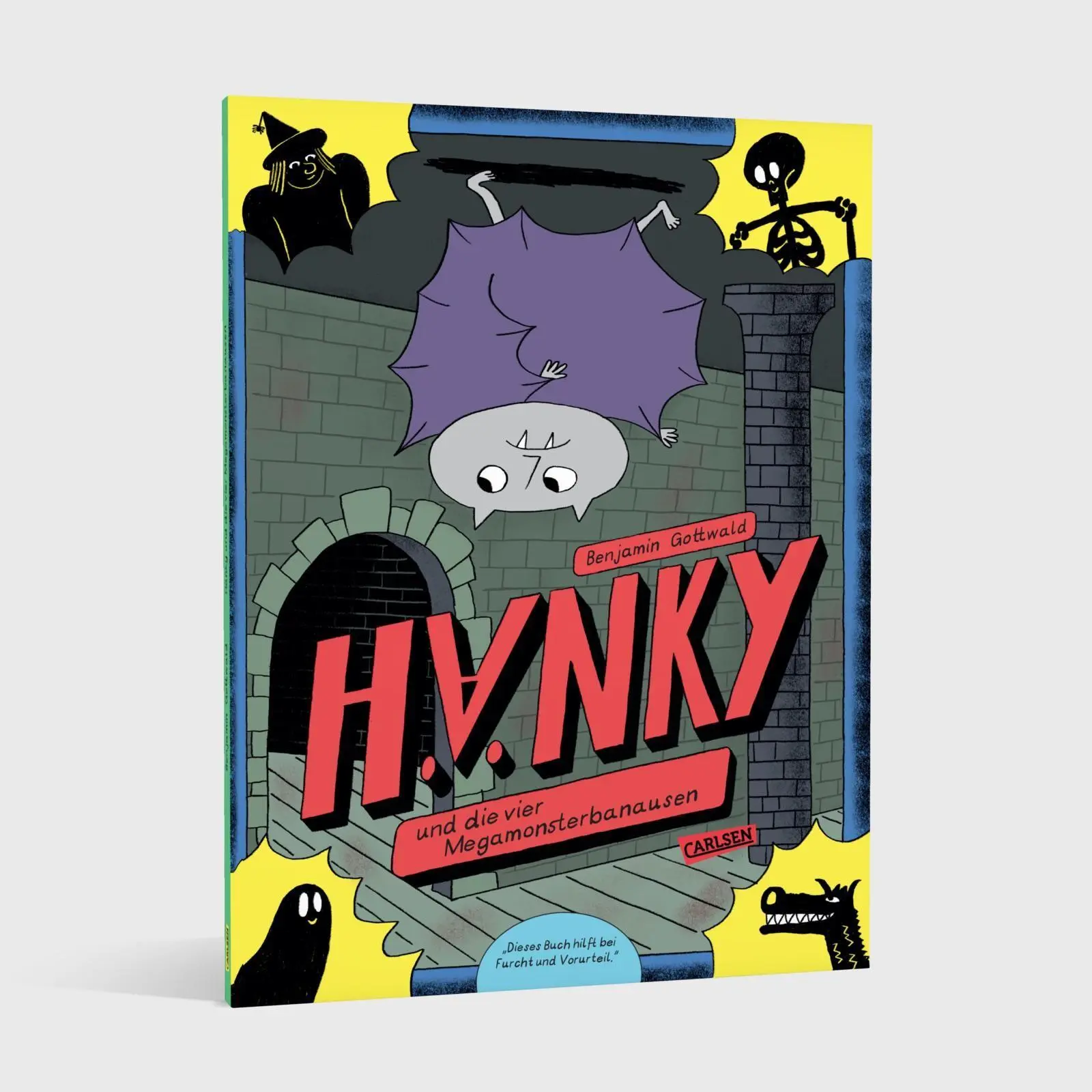 Bild: 9783551523617 | Hänky und die vier Megamonsterbanausen | Benjamin Gottwald | Buch